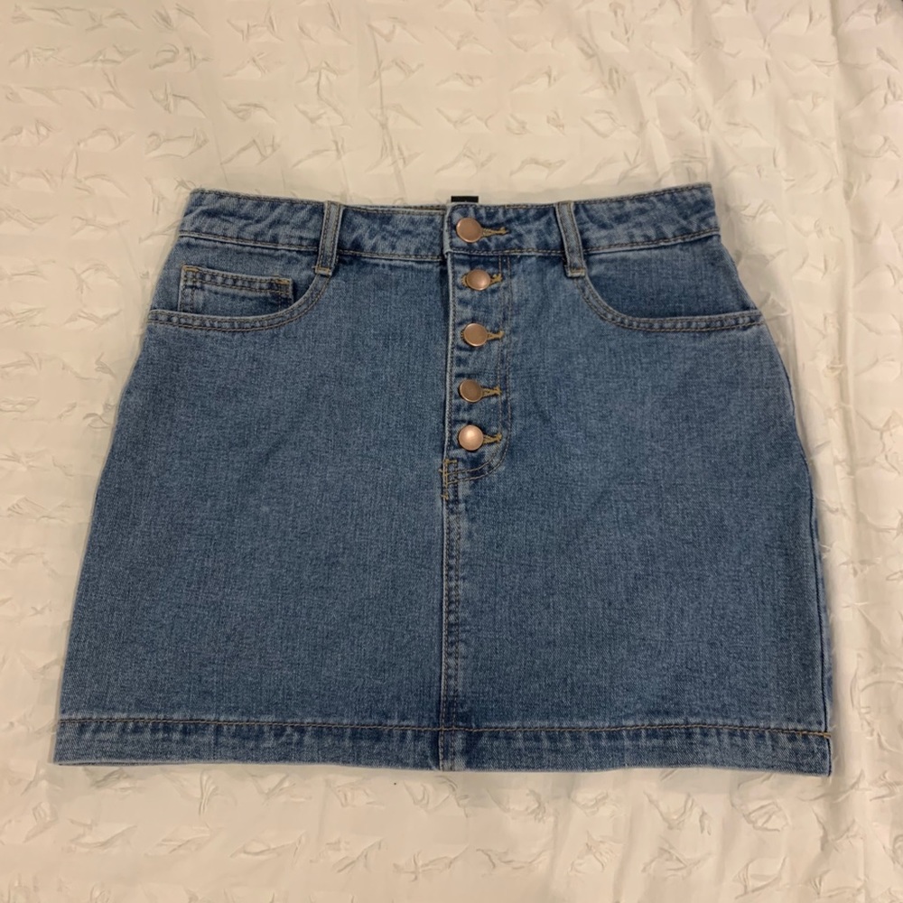 Jean skirt